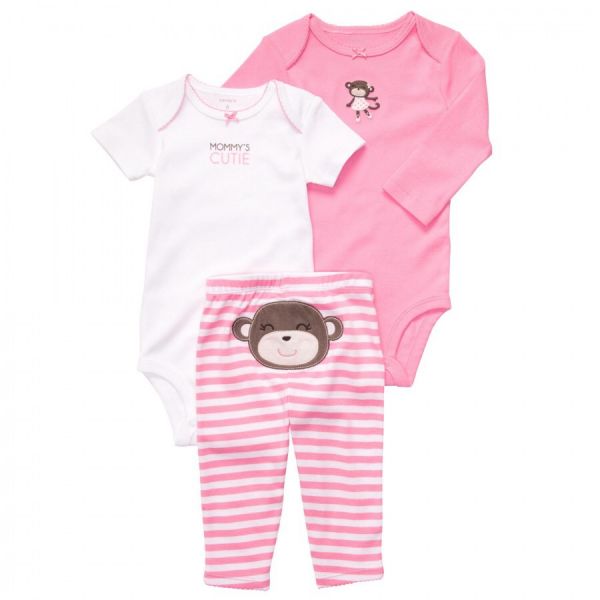 Conjunto Carters macaquinha